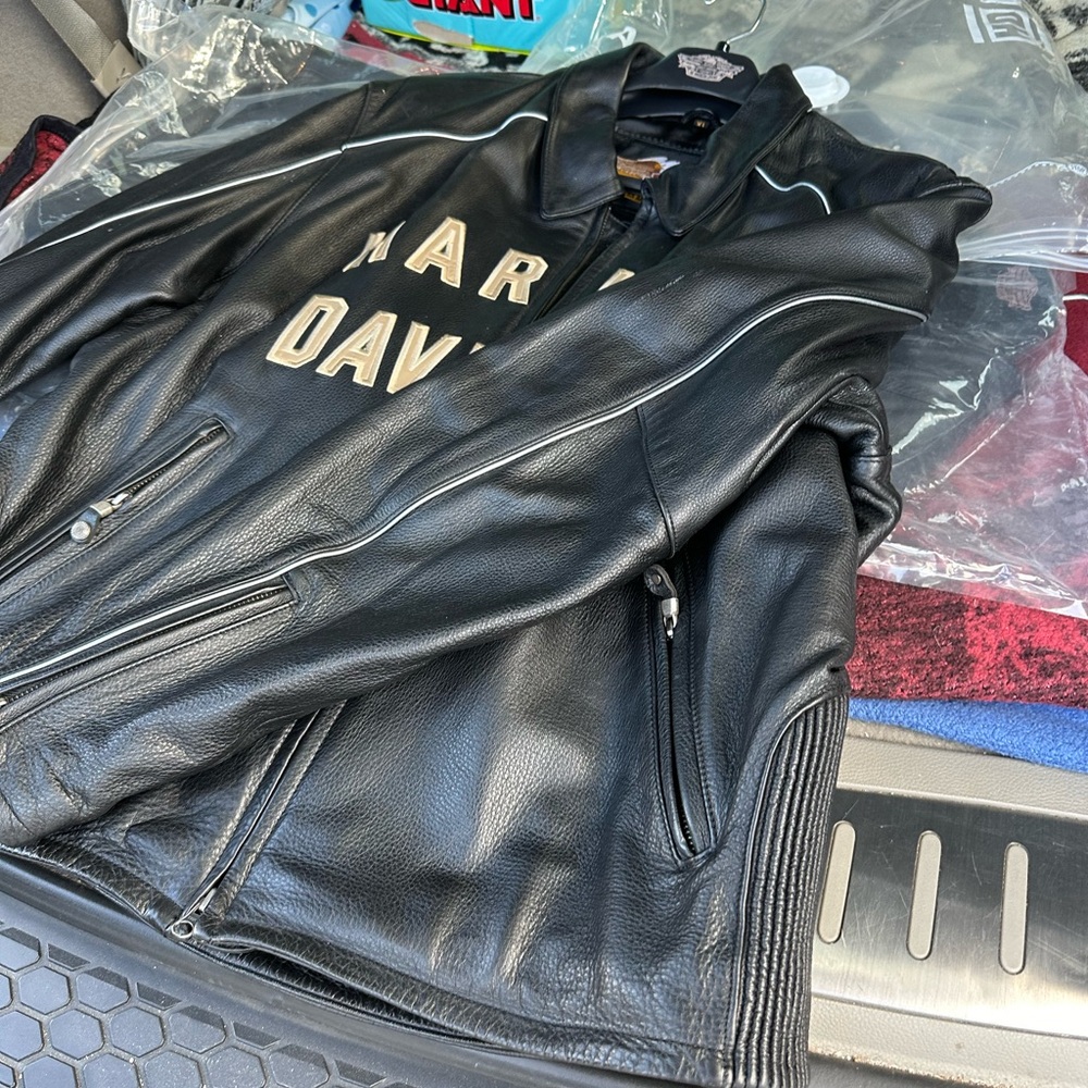 Harley Davidson 100th anniversary leather jacket
